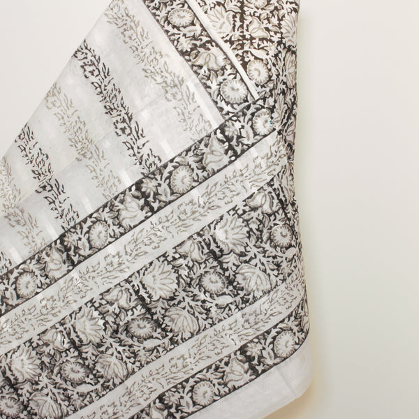 Graphite Grace - Lawn - 2 pc - Block Printed