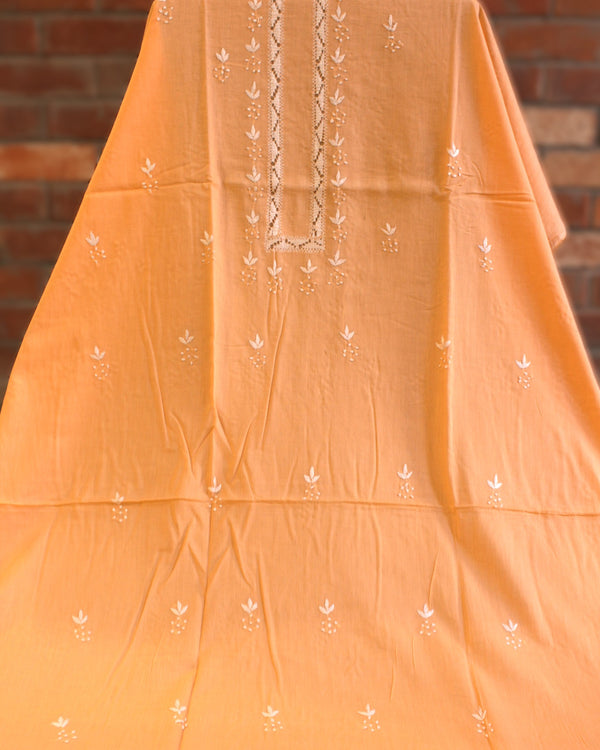 PEACHY GLOW - LAWN - TARKASHI KURTA - 0537