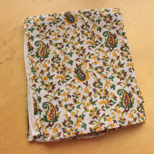 Olive Garden - Lawn - 2 PC - Block Printed