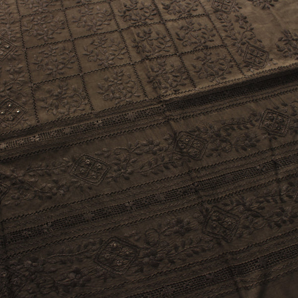 Breathtaking Black - Kurta (Tarkashi with mirror work)