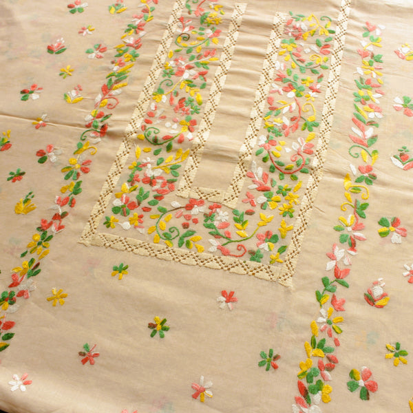 Coral At The Beach - Kurta (with Tarkashi work)