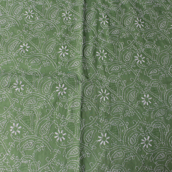 Sage Green - Chikankari - Kurta