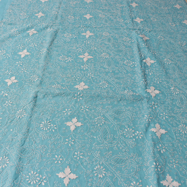 Ice Blue - Chikankari - Kurta
