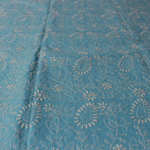 Ice Blue - Chikankari - Kurta