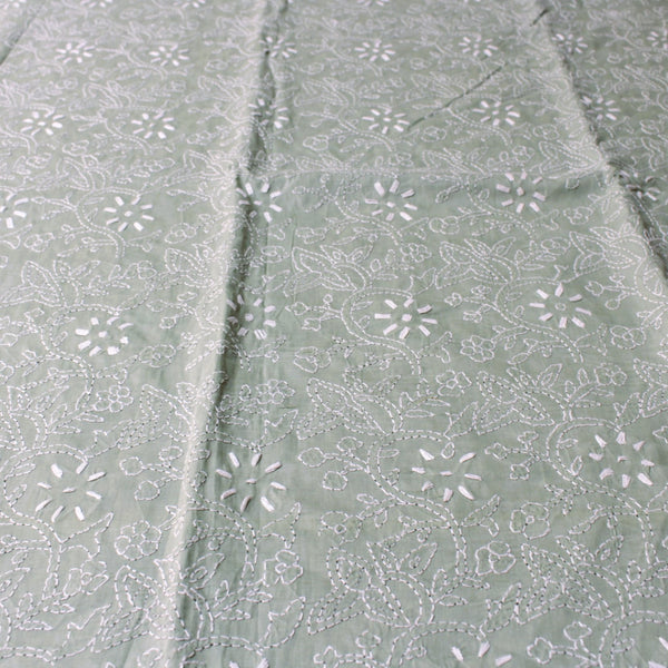 Ash Grey - Chikankari - Kurta