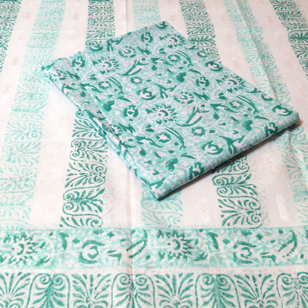AQUA EMBRACE - COTTON LAWN - 2 PC - 1339