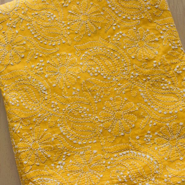Mango - Kurta (with border) & Dupatta