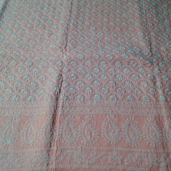 Ballet Slippers - Chikankari - Kurta (with border) & Dupatta