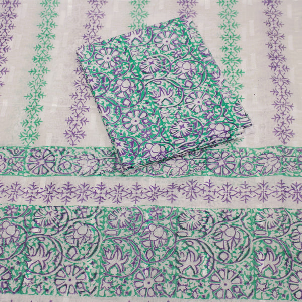 SEASIDE ORCHID – COTTON LAWN – 2 PC – 1431