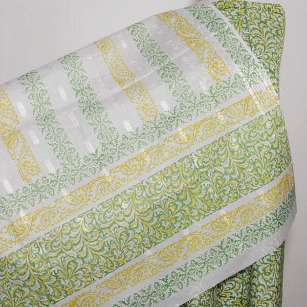 Mustard Forest - Lawn - 2 pc - Block Printed