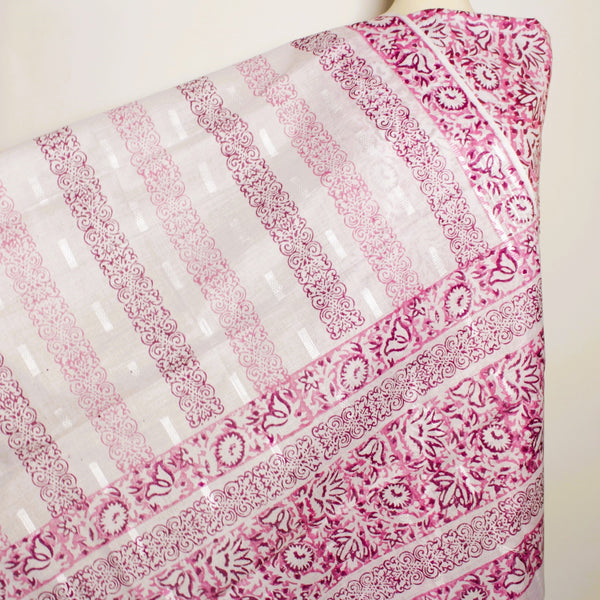 Precious Plums - Lawn - 2 PC - Block Printed