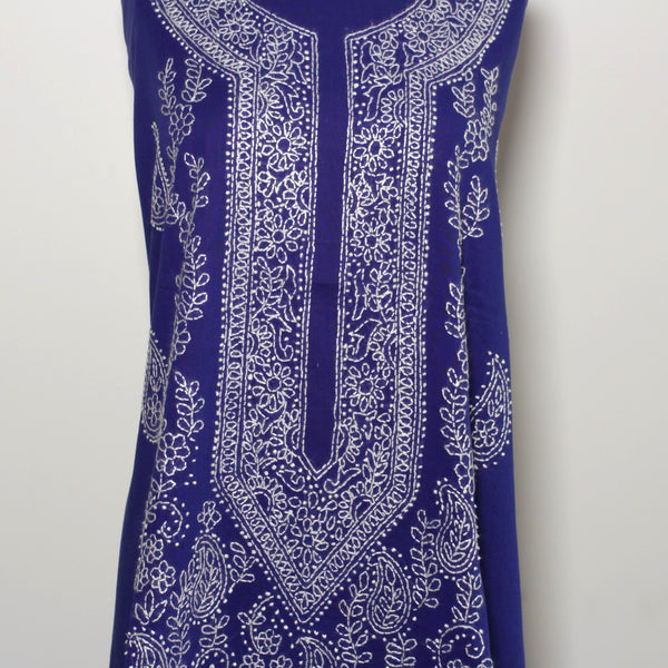 Azure - Lawn - Kurta (with neckline)