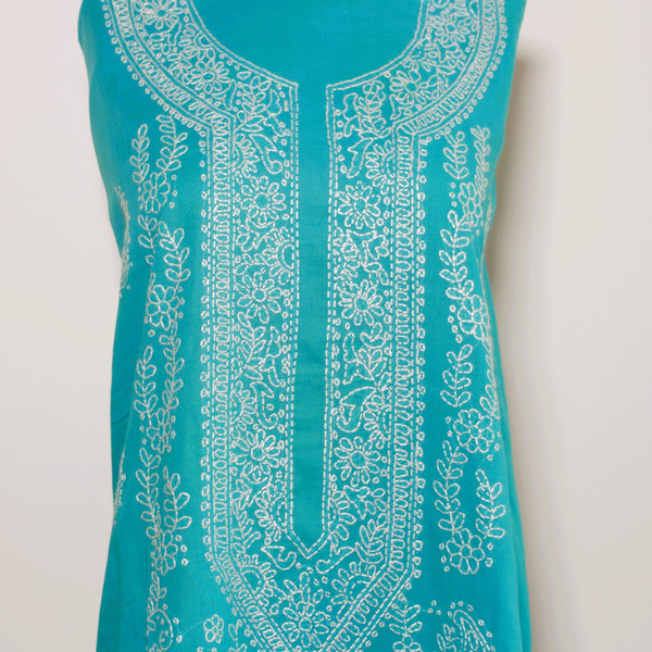 Caribbean - Lawn - Kurta (with neckline)