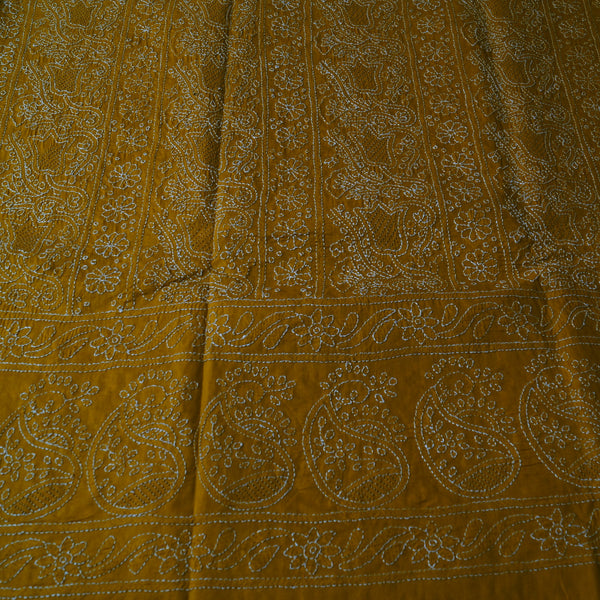 Dijon - Chikankari - Kurta (with border) & Dupatta