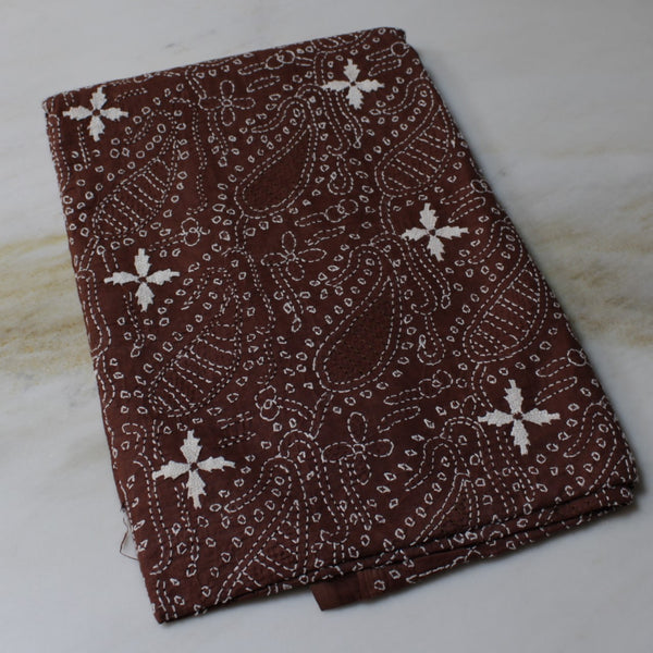 Chocolate - Chikankari - Kurta & Dupatta