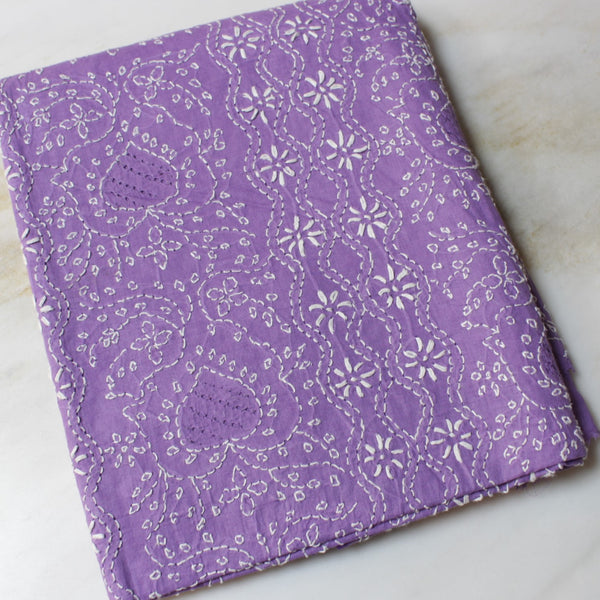 Lavender - Chikankari - Kurta & Dupatta