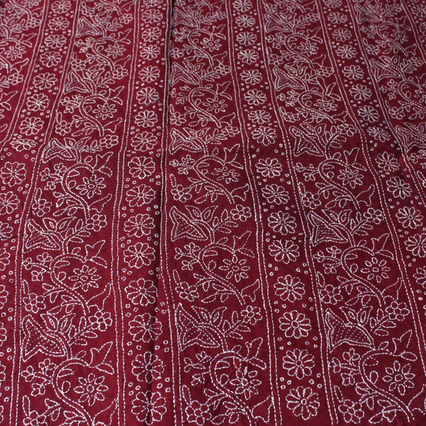 Ripe Cherry - Chikankari - Kurta + Dupatta