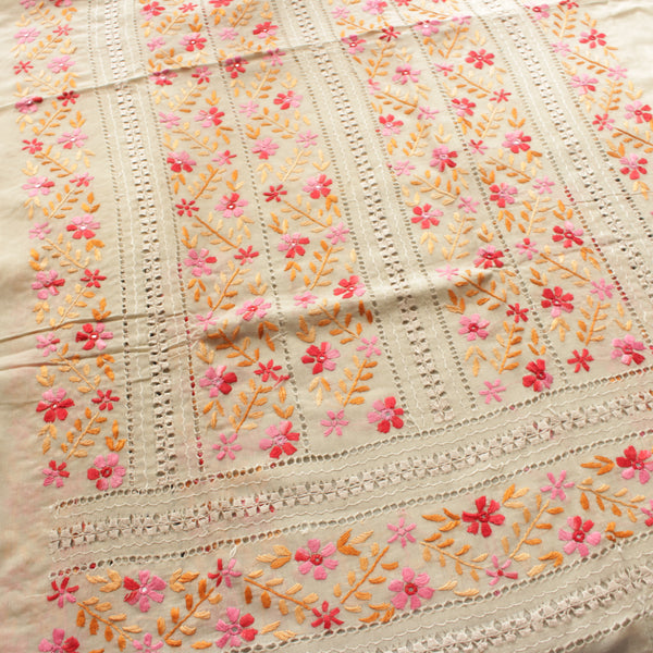 Rosy Sands - Kurta (Tarkashi with mirror work)