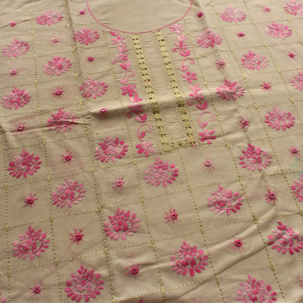 Blushing Lotus - Kurta (Tarkashi with mirror work)