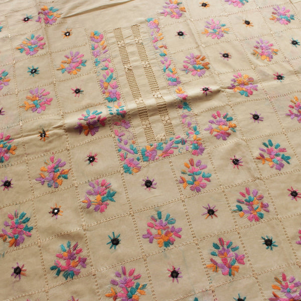 Blush Blossom Mirage - Kurta (Tarkashi with mirror work)