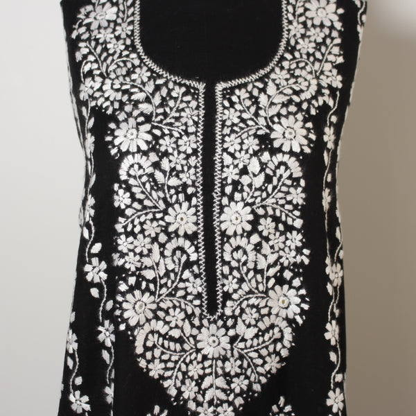 Black - Lawn Kurta (with mirror work)