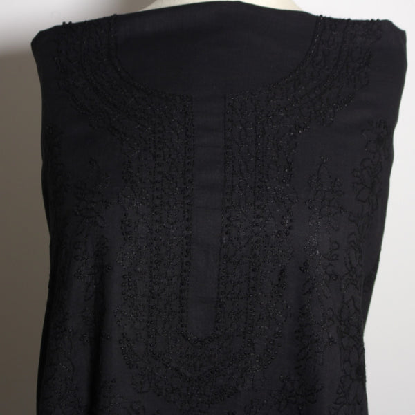 Black on Black - Lawn Kurta