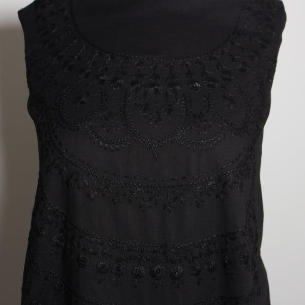 Black on Black - Lawn Kurta