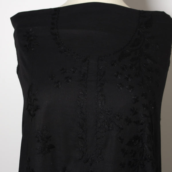 Black on Black - Lawn Kurta
