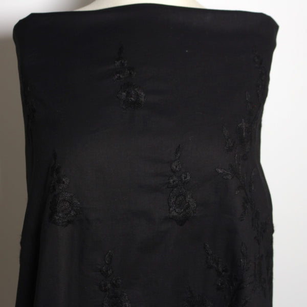 Black on Black - Lawn Kurta