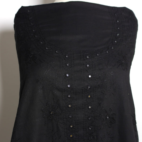 Black - Lawn Kurta (with mirror work)