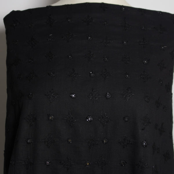 Black - Lawn Kurta (with mirror work)