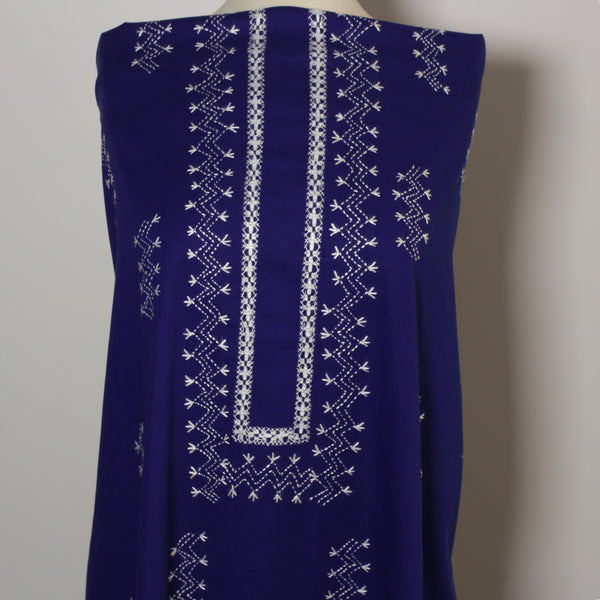 Azure - Lawn - Tarkashi Kurta