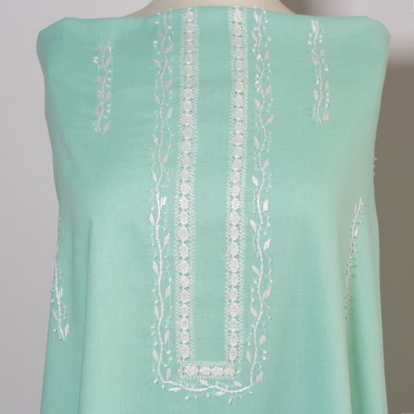 Aqua - Lawn - Tarkashi Kurta