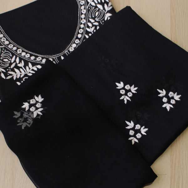 Black - 3-PC Suit (with mirror work)