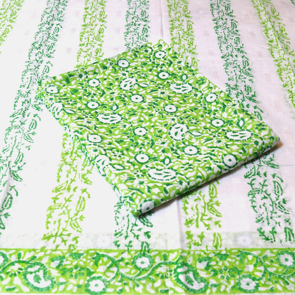 EMERALD BLOOM - COTTON LAWN - 2 PC - 2147