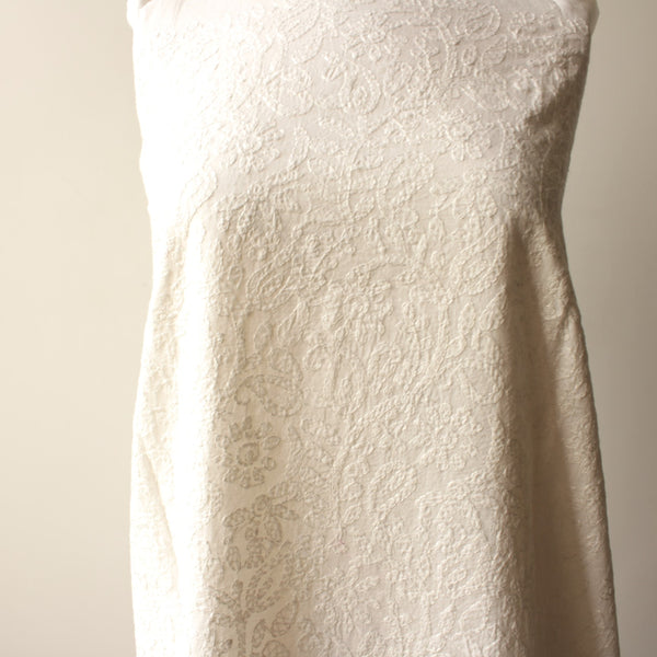 WHITE - LAWN KURTA - 2205
