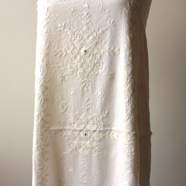WHITE - LAWN KURTA - 2210