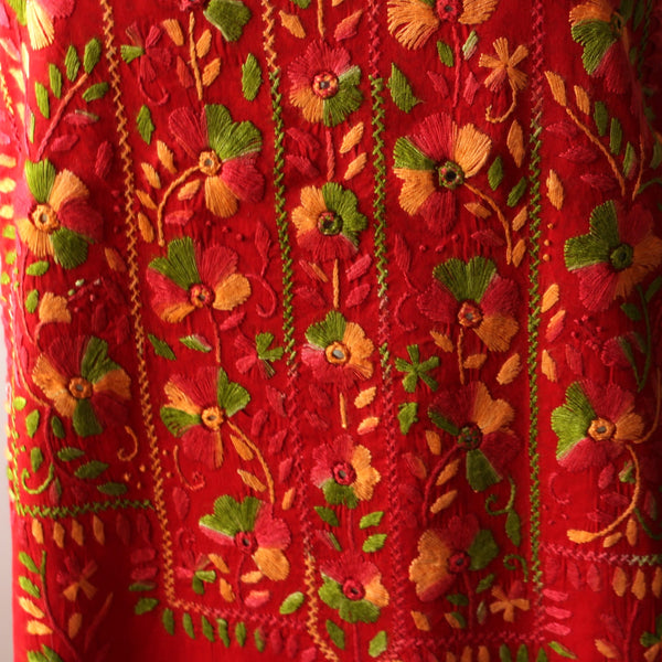 CRIMSON CARNIVAL - 3017 (EXTRA LONG KURTA)