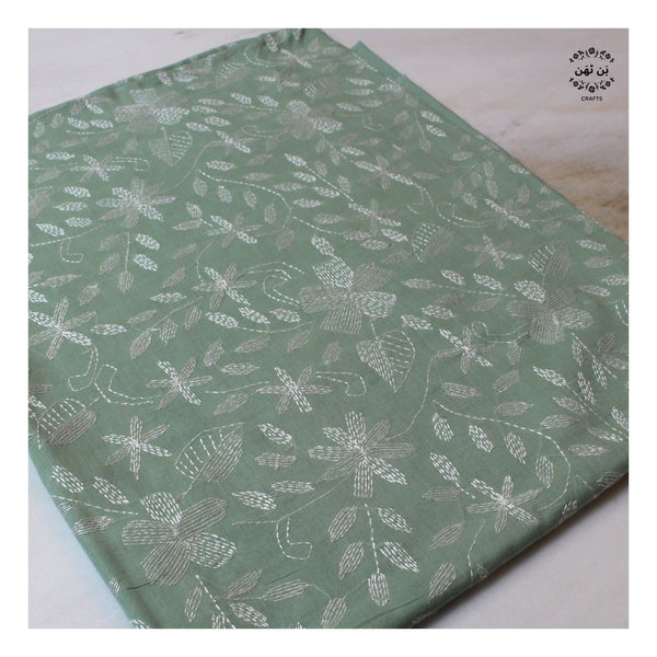 Moss Green - Kanthakari - Kurta