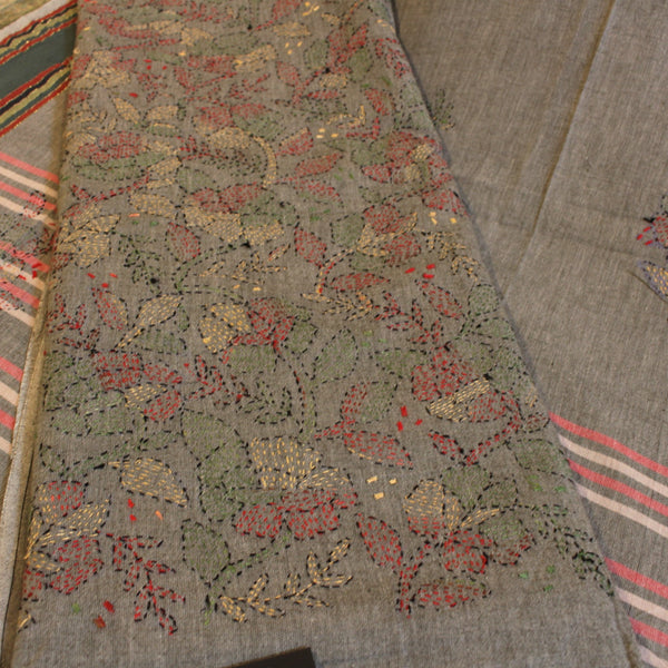3-PC - KANTHA-KARI on KHADDAR - KV2-4001
