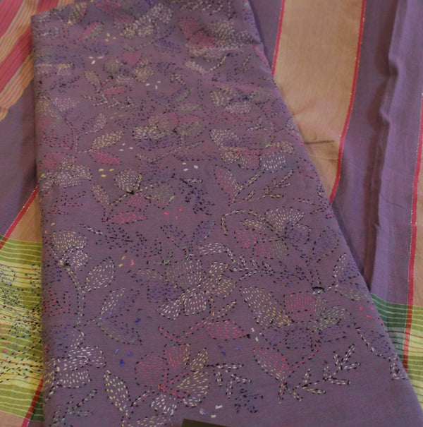 3-PC - KANTHA-KARI on KHADDAR - KV2-4012