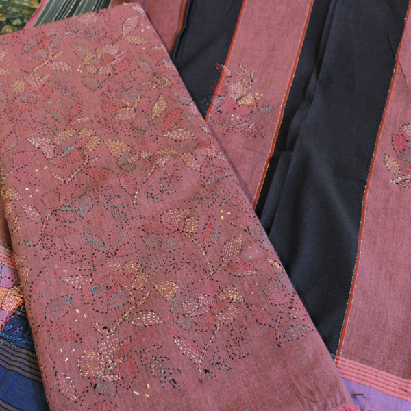 3-PC - KANTHA-KARI on KHADDAR - KV2-4013