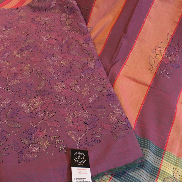 3-PC - KANTHA-KARI on KHADDAR - KV2-4014