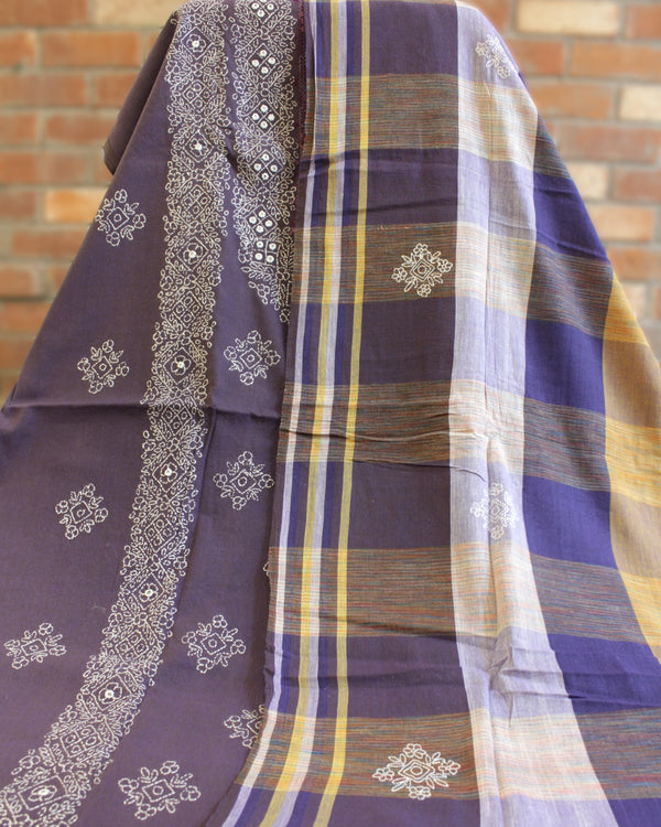 3-PC – KHADDAR – ROYAL PLUM – KV5-4046