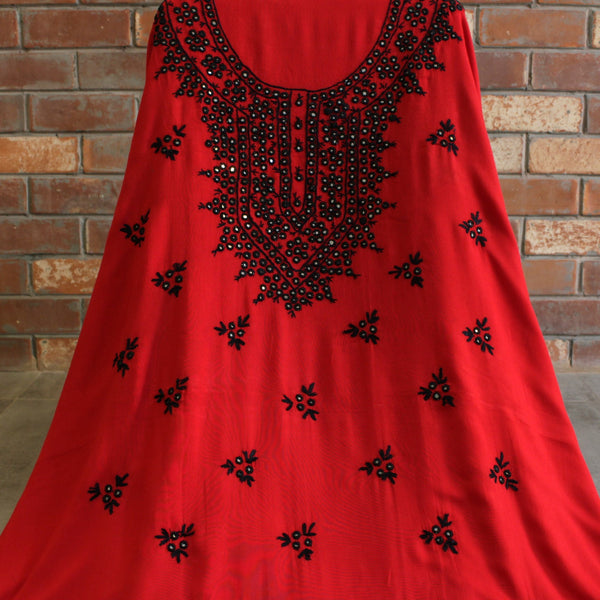 3-PC - LINEN - PURE RED - 4120