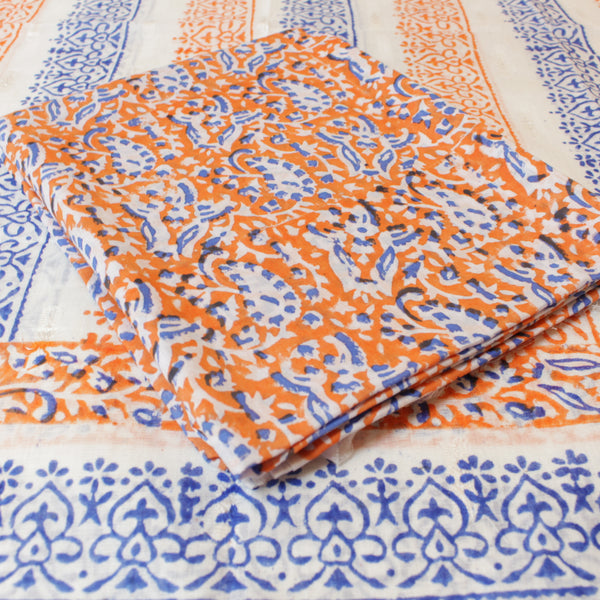 PURE PUNCH - LAWN - 2 PC - BLOCK PRINTED - 4148