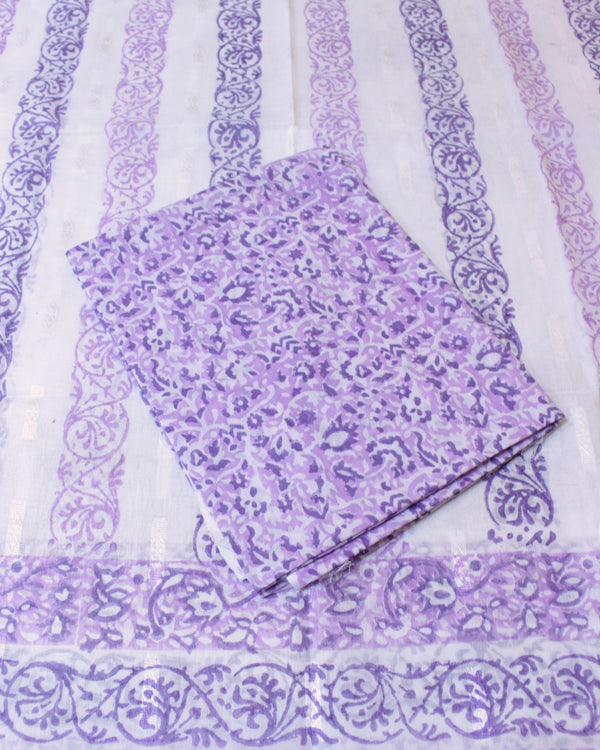 LILAC TRAIL - COTTON LAWN - 2 PC - 4149