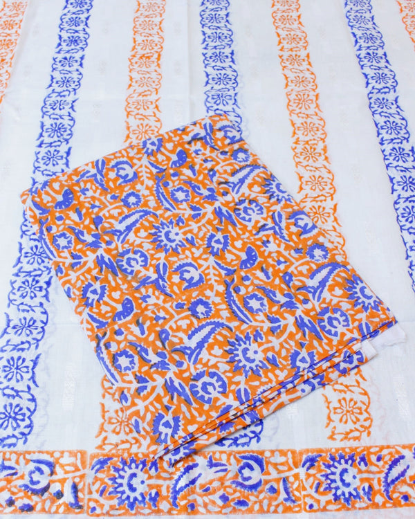 INDIGO FLAME - COTTON LAWN - 2 PC - 4150