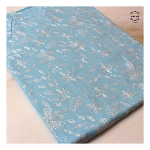 Arctic Blue - Kanthakari - Kurta