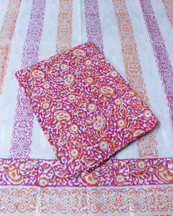 FLAME ROSE - COTTON LAWN - 2 PC - 5011